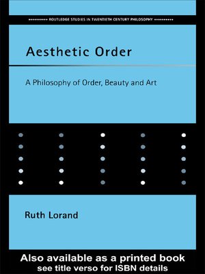 cover image of Aesthetic Order